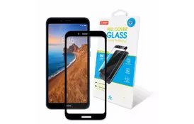 Скло захисне GLOBAL Full Glue Xiaomi Redmi 7A (1283126493942) - Фото