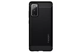 Чехол для моб. телефона Spigen Galaxy S20 FE Rugged Armor, Matte Black (ACS01847) - Фото