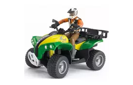 Спецтехника Bruder квадроцикл и фигурка водителя (63000) - Фото