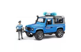 Спецтехніка Bruder Джип поліцейський Land Rover Defender і фігурка поліцейського (02597) - Фото
