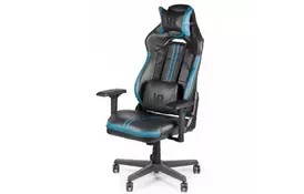 Крісло ігрове Barsky Крісло VR Cyberpunk Blue Soft Armor CYB-02 (CYB-02) - Фото