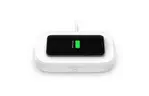Зарядное устройство Belkin Wireless Charging Qi,10W + UV-sanitizer + power adaptor (WIZ011VFWH)