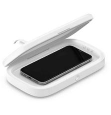 Зарядное устройство Belkin Wireless Charging Qi,10W + UV-sanitizer + power adaptor (WIZ011VFWH)