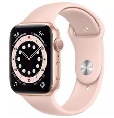 Смарт-часы Apple Watch Series 6 GPS, 40mm Gold Aluminium Case with Pink Sand (MG123UL/A)