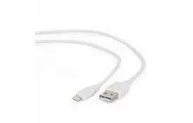 Дата кабель USB 2.0 AM to Lightning 3.0m Cablexpert (CC-USB2-AMLM-W-10) - Фото