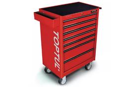 Тележка для инструмента TOPTUL 7 секций красная (TCAA0702) - Фото