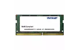 Модуль пам'яті для ноутбука SoDIMM DDR4 4GB 2400 MHz Patriot (PSD44G240041S) - Фото