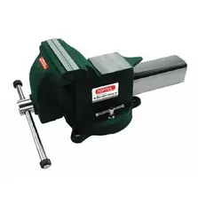 Тиски TOPTUL слесарные поворотные 125 мм 5