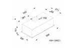 Вытяжка кухонная Kernau KBH 0860.1 X