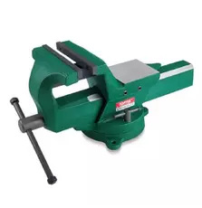 Тиски TOPTUL слесарные поворотные 125 мм 5