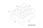 Варочная поверхность Kernau KGH 644 OW