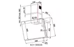 Вытяжка кухонная Kernau KCH 3060 B