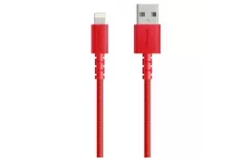 Дата кабель USB 2.0 AM to Lightning 0.9m Select+ Red Anker (A8012H91) - Фото