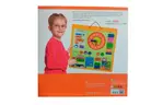 Игровой набор Viga Toys Магнитный календарь с часами, на украинском языке (50377U)