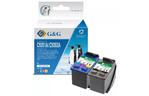 G&G для HP No.21/22 DJ3920/3940, PSC1410 Black/Tri-color Combo Pack
