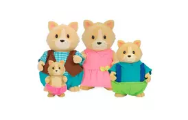 Фигурка Li'l Woodzeez Семья Котиков (6156Z) - Фото