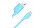 Дата кабель USB 2.0 AM to Micro 5P 1.2m Blue PURIDEA (L02-USB Blue)