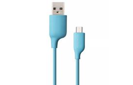 Дата кабель USB 2.0 AM to Type-C 1.2m blue PURIDEA (L02-USB-C Blue) - Фото