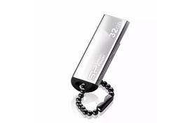 USB флеш накопитель Silicon Power 32Gb Touch 830 silver (SP032GBUF2830V1S) - Фото