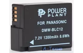 Аккумулятор к фото/видео PowerPlant Panasonic DMW-BLC12, DMW-GH2 (DV00DV1297) - Фото