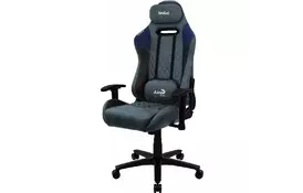 Крісло ігрове AeroCool DUKE Steel Blue - Фото