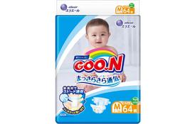Підгузник GOO.N М для дітей 6 -11 кг унісекс 64 шт (843154) - Фото