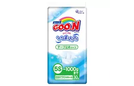 Підгузник GOO.N для маловесних новонароджених 5S до 1 кг 30 шт (753863) - Фото