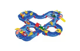 Игровой набор AQUAPLAY Речное путешествие с краном, в кейсе (8700001660) - Фото