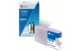 Картридж G&G Epson WF-5110/WF-5620 cyan XXL 4K (G&G-C13T789240) - Фото