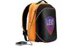 Рюкзак PRESTIGIO LEDme 25L Black/Orange LED display 64*64 pixels (PBLED125BO)