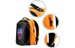 Рюкзак PRESTIGIO LEDme 25L Black/Orange LED display 64*64 pixels (PBLED125BO)
