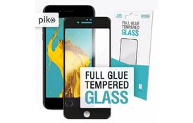 Пленка защитная Piko Full Glue iPhone SE 2020 black (1283126501418) - Фото