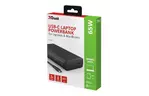 Trust Портативное зарядное устройство для Laro 65W USB-C 20.000 mAh for laptop Black