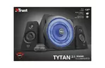 Trust Акустическая система (Колонки) 2.1 GXT 628 Tytan Illuminated Speaker Set Black
