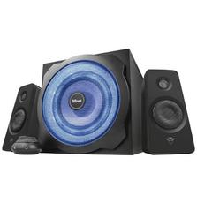 Trust Акустическая система (Колонки) 2.1 GXT 628 Tytan Illuminated Speaker Set Black