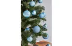 Елочная игрушка ColorWay Merry Christmas mix 16шт (8см) LIGHT BLUE_OEM (CW-MCB816LB_OEM)