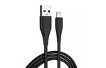 Дата кабель ColorWay USB 2.0 AM to Lightning 1.0m black (CW-CBUL024-BK)