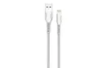 Дата кабель ColorWay USB 2.0 AM to Lightning 1.0m line-drawing white (CW-CBUL027-WH)