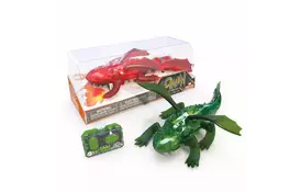 Интерактивная игрушка HEXBUG Нано-робот Dragon Single на ИК управлении, зеленый (409-6847 green) - Фото