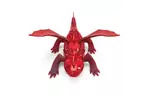 Интерактивная игрушка HEXBUG Нано-робот Dragon Single на ИК управлении, красный (409-6847 red)