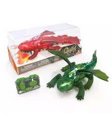 Интерактивная игрушка HEXBUG Нано-робот Dragon Single на ИК управлении, черный (409-6847 black)