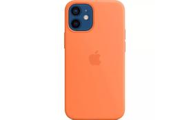 Чохол для моб. телефону Apple iPhone 12 mini Silicone Case with MagSafe -Kumquat (MHKN3ZE/A) - Фото