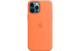 Чехол для моб. телефона Apple iPhone 12 Pro Max Silicone Case with MagSafe - Kumquat (MHL83ZE/A) - Фото