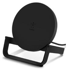 Зарядное устройство Belkin Stand Wireless Charging Qi, 10W, black (WIB001VFBK)