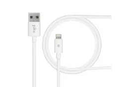Дата кабель USB 2.0 AM to Lightning 0.2m white Piko (1283126493836) - Фото