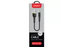 Дата кабель USB 2.0 AM to Micro 5P 0.2m CBFLEXM0 black Intaleo (1283126487422)