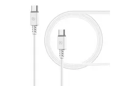 Дата кабель USB Type-C to Type-C 1.2m CB-TT11 white Piko (1283126504020) - Фото