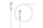 Дата кабель USB Type-C to Lightning 1.2m CB-TL11 white Piko (1283126504037)