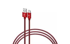 Дата кабель USB 2.0 AM to Type-C 1.0m CBGPLT1 red Intaleo (1283126477690) - Фото