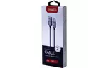Дата кабель USB 2.0 AM to Type-C 2.0m CBGNYT2 grey Intaleo (1283126489143)